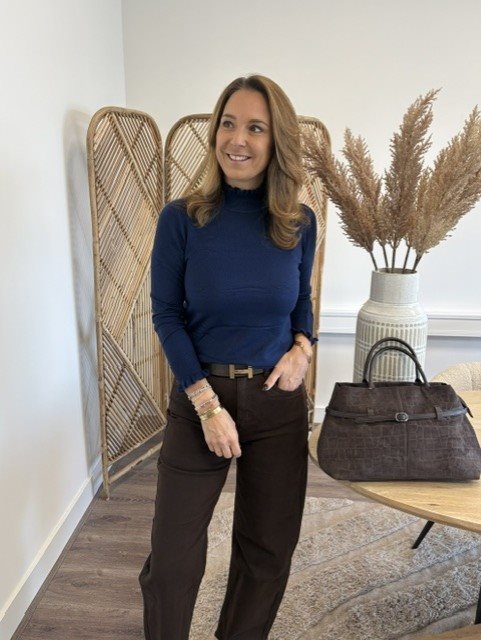Turtle neck tui Navy
